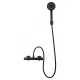 Смеситель для душа с термостатом WONZON & WOGHAND INN 5, Черный матовый (WW-B1005-A-MB)