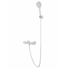 Смеситель для душа с термостатом WONZON & WOGHAND INN 6, Белый матовый (WW-B2029-A-MW)