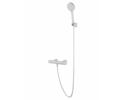 Смеситель для душа с термостатом WONZON & WOGHAND INN 6, Белый матовый (WW-B2029-A-MW)
