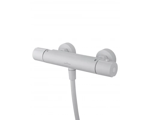 Смеситель для душа с термостатом WONZON & WOGHAND INN 6, Белый матовый (WW-B2029-A-MW)