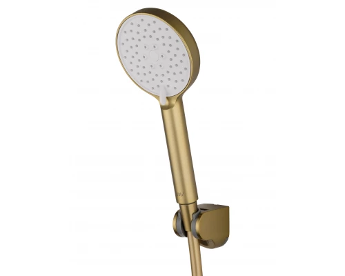 Смеситель для душа с термостатом WONZON & WOGHAND INN 6, Брашированное золото (WW-B2029-A-BG)