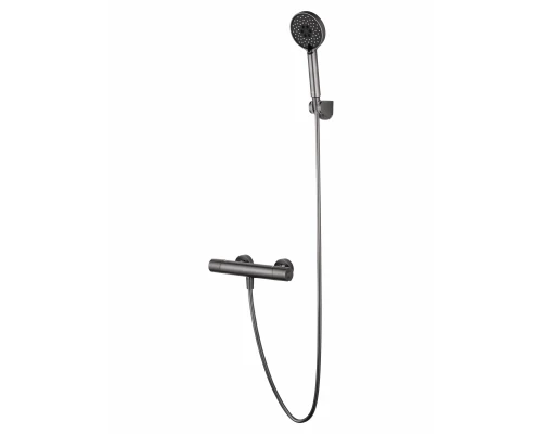 Смеситель для душа с термостатом WONZON & WOGHAND INN 6, Темный графит (WW-B2029-A-BGG)