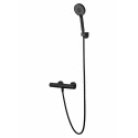 Смеситель для душа с термостатом WONZON & WOGHAND INN 6, Черный матовый  (WW-B2029-A-MB)