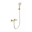 Смеситель для душа с термостатом WONZON & WOGHAND INN1, Брашированное золото (WW-B3013-A-BG)