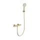 Смеситель для душа с термостатом WONZON & WOGHAND INN1, Брашированное золото (WW-B3013-A-BG)