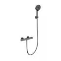 Смеситель для душа с термостатом WONZON & WOGHAND INN1, Темный графит (WW-B3013-A-BGG)