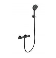 Смеситель для душа с термостатом WONZON & WOGHAND INN1, Черный матовый (WW-B3013-A-MB)