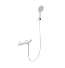 Смеситель для душа с термостатом WONZON & WOGHAND T-1000, Белый матовый (WW-B2057-A-MW)