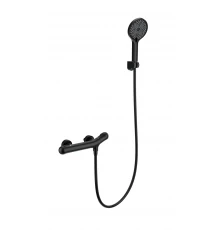Смеситель для душа с термостатом WONZON & WOGHAND T-1000, Черный матовый (WW-B2057-A-MB)