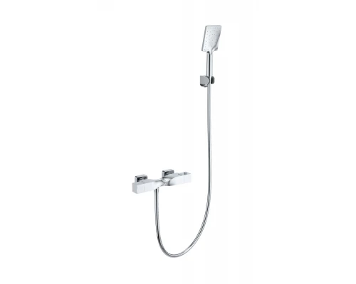 Смеситель для душа с термостатом WONZON & WOGHAND Twist, Хром (WW-B2025-A-CR)