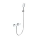 Смеситель для душа с термостатом WONZON & WOGHAND Twist, Хром (WW-B2025-A-CR)