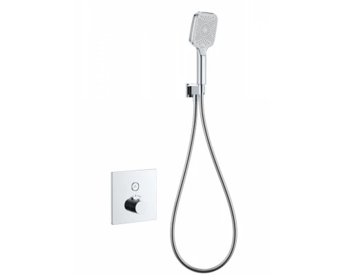Смеситель для душа с термостатом встраиваемый WONZON & WOGHAND, Хром (WW-D1017-B-CR)