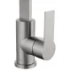 Смеситель для кухни WONZON & WOGHAND,  Брашированный никель (WW-AE4550-BS)