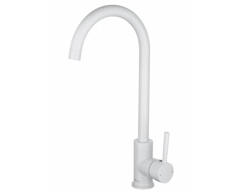 Смеситель для кухни WONZON & WOGHAND, Белый матовый (WW-A21102-MW)