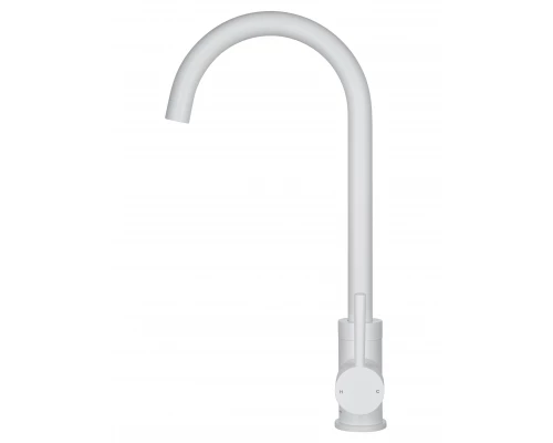 Смеситель для кухни WONZON & WOGHAND, Белый матовый (WW-A21102-MW)