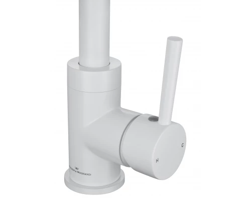 Смеситель для кухни WONZON & WOGHAND, Белый матовый (WW-A21102-MW)