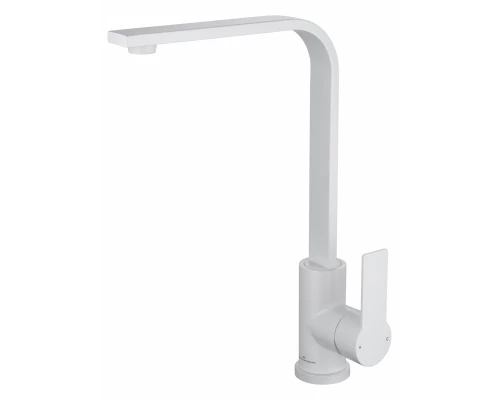 Смеситель для кухни WONZON & WOGHAND, Белый матовый (WW-AE4550-MW)