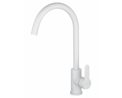 Смеситель для кухни WONZON & WOGHAND, Белый матовый (WW-AE4554-MW)