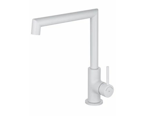 Смеситель для кухни WONZON & WOGHAND, Белый матовый (WW-L1005-MW)