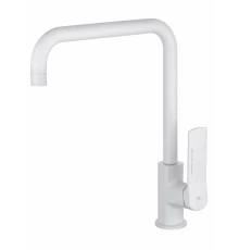 Смеситель для кухни WONZON & WOGHAND, Белый матовый (WW-L1006-MW)