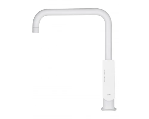 Смеситель для кухни WONZON & WOGHAND, Белый матовый (WW-L1006-MW)