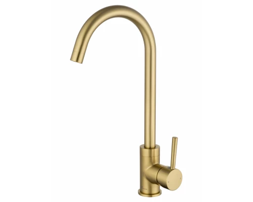 Смеситель для кухни WONZON & WOGHAND, Брашированное золото (WW-A21102-BG)