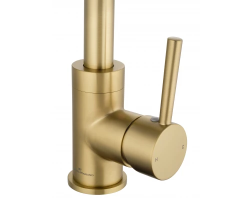 Смеситель для кухни WONZON & WOGHAND, Брашированное золото (WW-A21102-BG)