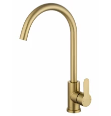 Смеситель для кухни WONZON & WOGHAND, Брашированное золото (WW-AE4554-BG)