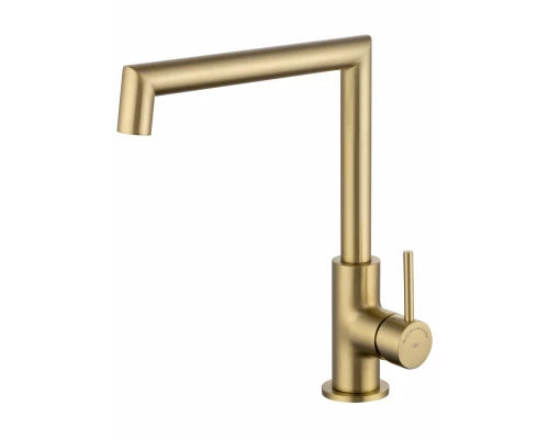 Смеситель для кухни WONZON & WOGHAND, Брашированное золото (WW-L1005-BG)