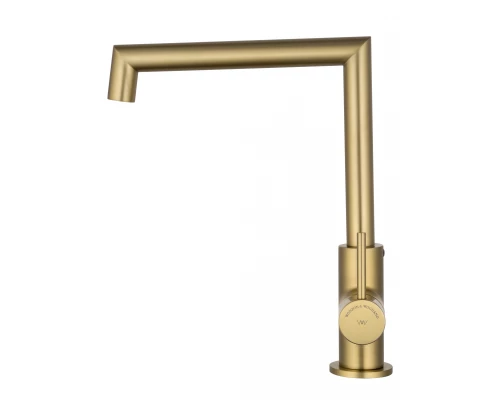 Смеситель для кухни WONZON & WOGHAND, Брашированное золото (WW-L1005-BG)