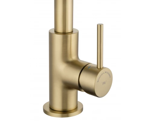 Смеситель для кухни WONZON & WOGHAND, Брашированное золото (WW-L1005-BG)