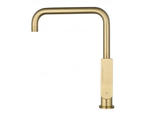 Смеситель для кухни WONZON & WOGHAND, Брашированное золото (WW-L1006-BG)