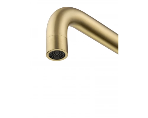 Смеситель для кухни WONZON & WOGHAND, Брашированное золото (WW-L1006-BG)