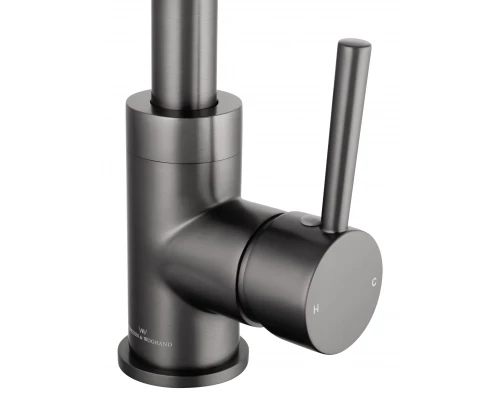 Смеситель для кухни WONZON & WOGHAND, Темный графит (WW-A21102-BGG)
