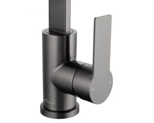 Смеситель для кухни WONZON & WOGHAND, Темный графит (WW-AE4550-BGG)