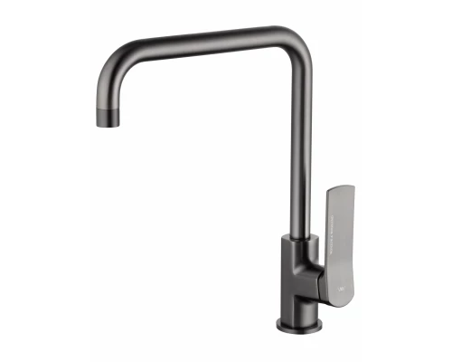 Смеситель для кухни WONZON & WOGHAND, Темный графит (WW-L1006-BGG)