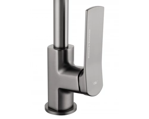 Смеситель для кухни WONZON & WOGHAND, Темный графит (WW-L1006-BGG)