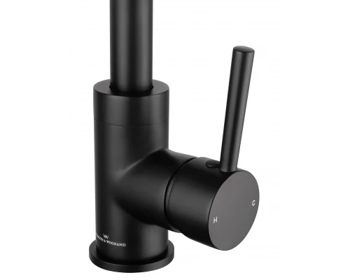 Смеситель для кухни WONZON & WOGHAND, Черный матовый (WW-A21102-MB)