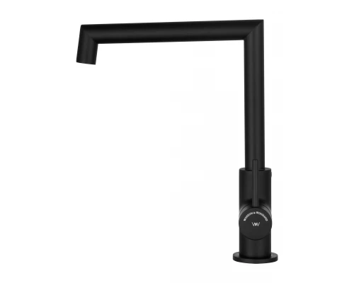 Смеситель для кухни WONZON & WOGHAND, Черный матовый (WW-L1005-MB)