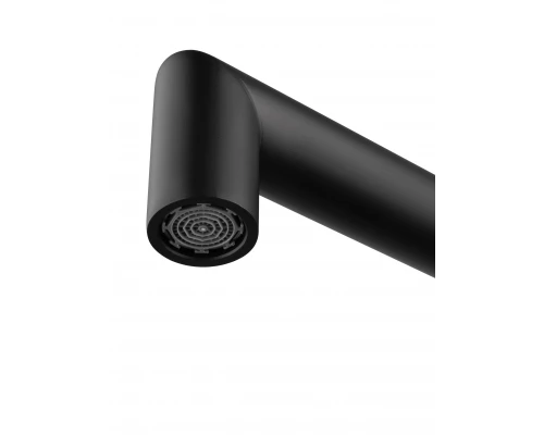 Смеситель для кухни WONZON & WOGHAND, Черный матовый (WW-L1005-MB)