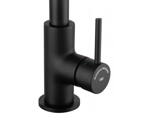 Смеситель для кухни WONZON & WOGHAND, Черный матовый (WW-L1005-MB)