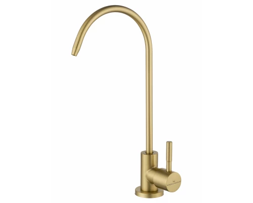 Смеситель для фильтрованной воды WONZON & WOGHAND, Брашированное золото (WW-AE4587-BG)