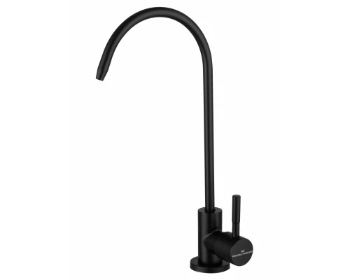 Смеситель для фильтрованной воды WONZON & WOGHAND, Черный матовый (WW-AE4587-MB)