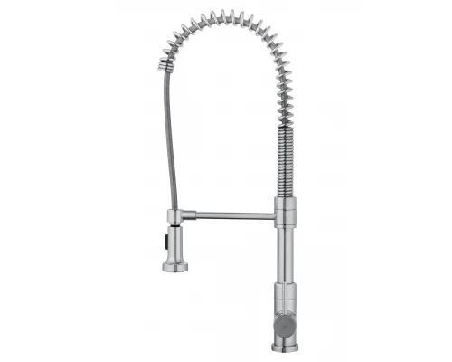 Смеситель для кухни высокий с выдвижным изливом WONZON & WOGHAND Хром (WW-422903-CR)