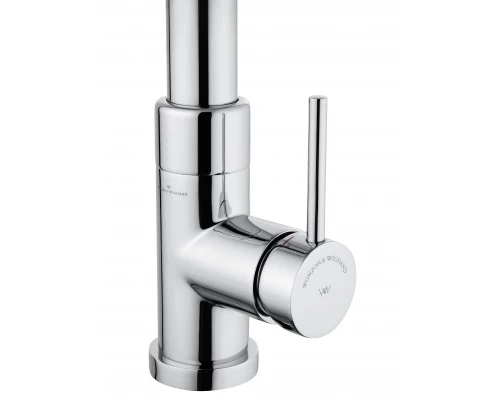 Смеситель для кухни высокий с выдвижным изливом WONZON & WOGHAND Хром (WW-422903-CR)