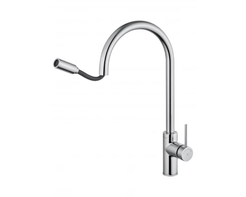 Смеситель для кухни с выдвижным изливом WONZON & WOGHAND Хром (WW-422902-CR)