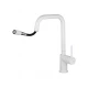 Смеситель для кухни с выдвижным изливом WONZON & WOGHAND, Белый матовый (WW-6018-MW)