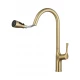 Смеситель для кухни с выдвижным изливом WONZON & WOGHAND, Брашированное золото (WW-AE54123-BG)