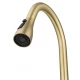 Смеситель для кухни с выдвижным изливом WONZON & WOGHAND, Брашированное золото (WW-AE54123-BG)