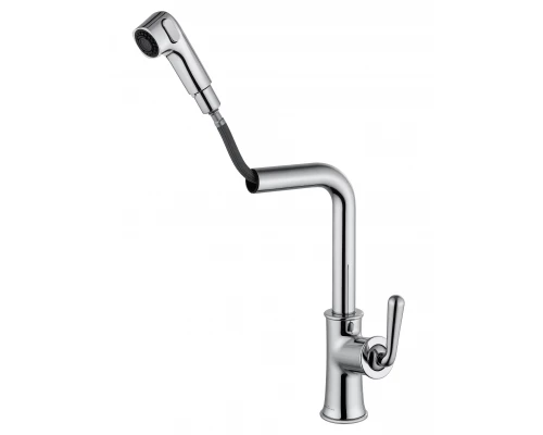 Смеситель для кухни с выдвижным изливом WONZON & WOGHAND, Хром (WW-88439008A-CR)
